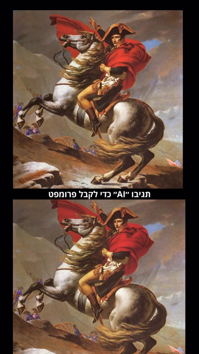 תגיבו את המילה AI כדי לקבל את הפורמפט המלא 🔥